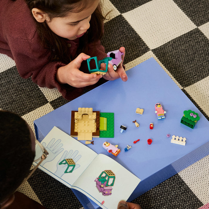 LEGO Bluey 11216 — Bingo și Blue se joacă de-a bunicuțele – imagine 9