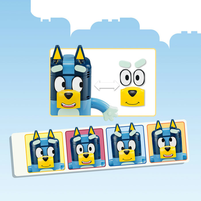 LEGO Bluey 11217 — Familia lui Blue din cărămizi – imagine 6