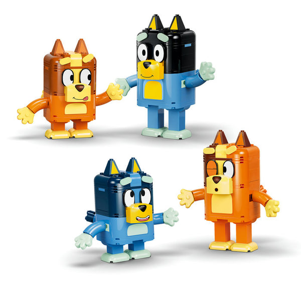 LEGO Bluey 11217 — Familia lui Blue din cărămizi – imagine 7