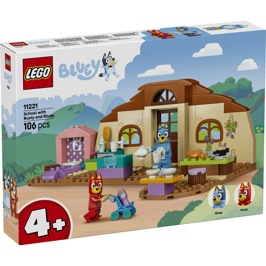 LEGO Bluey 11221 — La școala cu Rusty și Blue – imagine 2