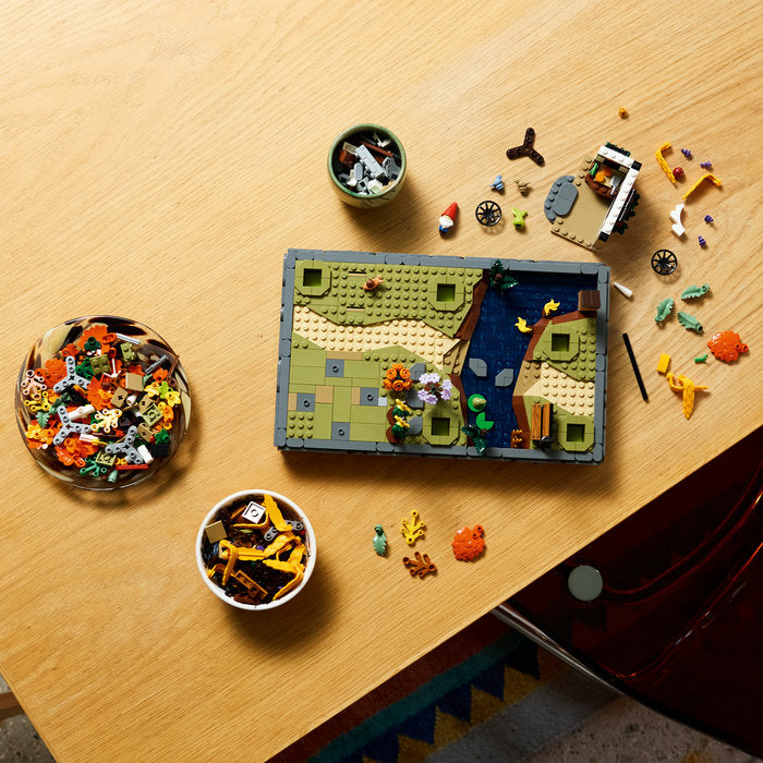 LEGO Icons (Creator Expert) 11372 — Grădină de cabană toamna – imagine 9