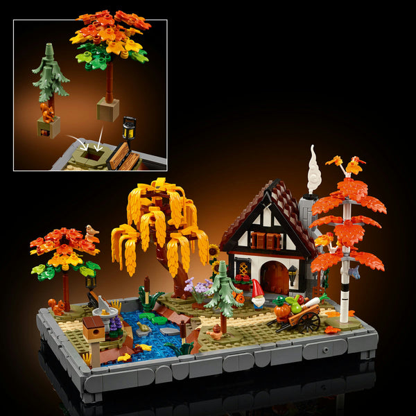 LEGO Icons (Creator Expert) 11372 — Grădină de cabană toamna – imagine 6