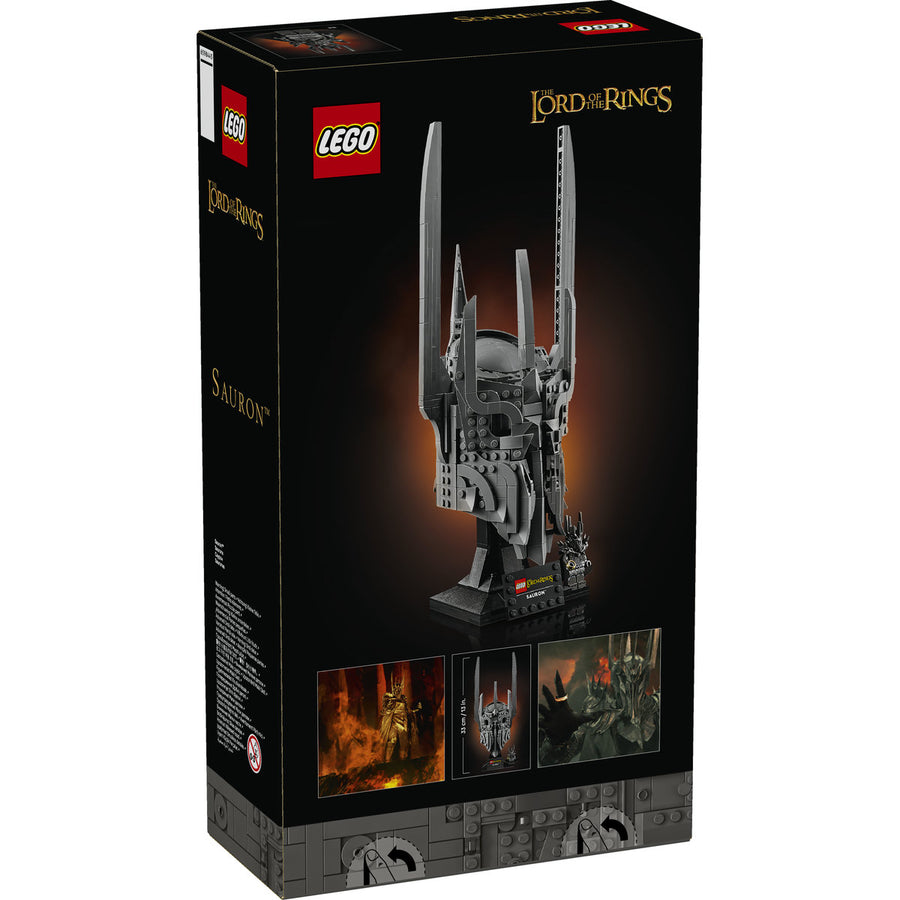 LEGO Icons (Creator Expert) 11373 — Stăpânul inelelor: Casca lui Sauron – imagine 3