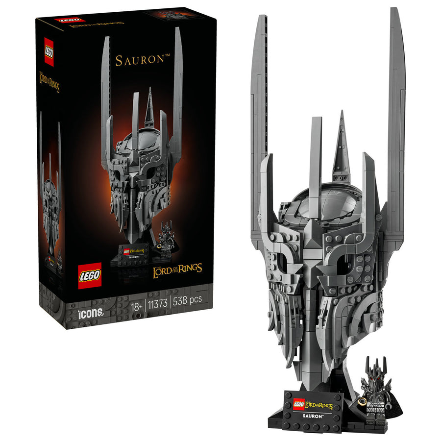 LEGO Icons (Creator Expert) 11373 — Stăpânul inelelor: Casca lui Sauron – imagine 1