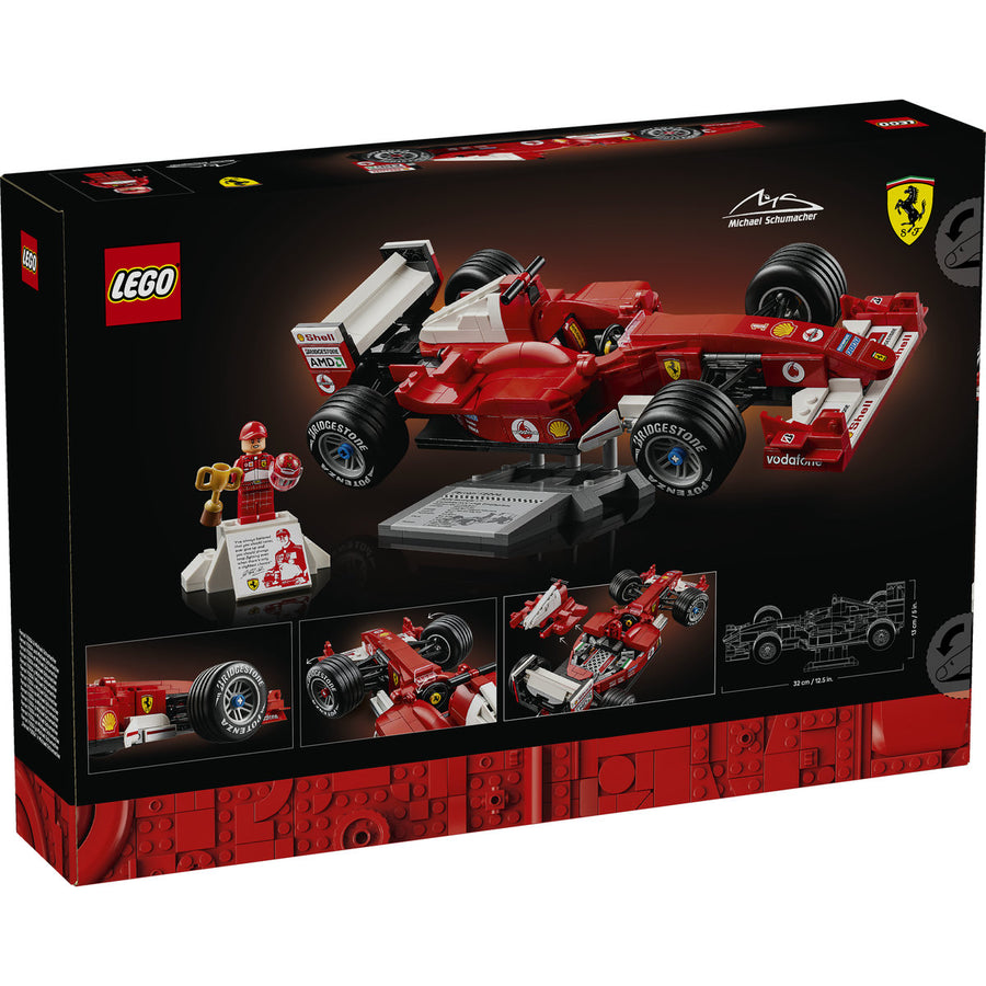 LEGO Icons (Creator Expert) 11375 — Ferrari F2004 și Michael Schumacher – imagine 3
