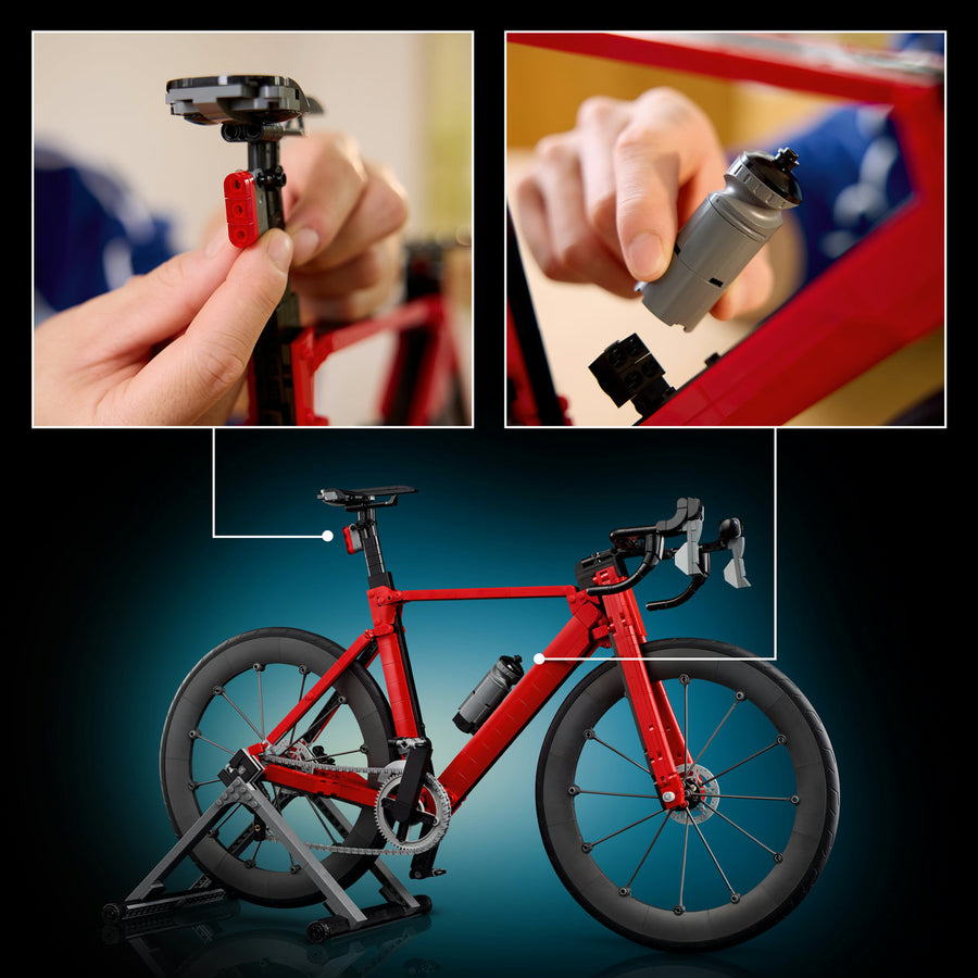 LEGO Icons (Creator Expert) 11380 — Bicicletă de șosea – imagine 6