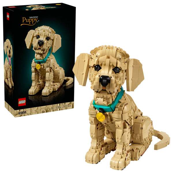 LEGO Icons (Creator Expert) 11384 — Cățeluș Golden Retriever