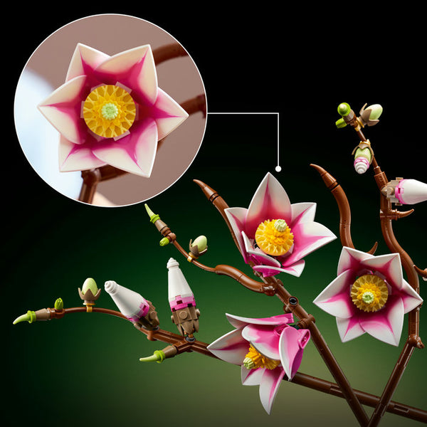 LEGO Colectia Botanica 11510 — Ramuri de magnolie – imagine 2