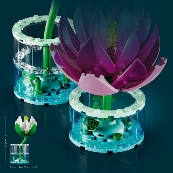 LEGO Colectia Botanica 11511 — Nuferi – imagine 2