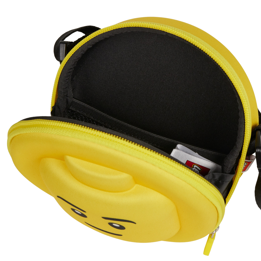 Geantă rotundă LEGO 3D Minifigure Head – imagine 3