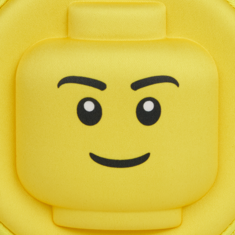 Geantă rotundă LEGO 3D Minifigure Head – imagine 4