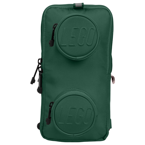 Sling bag LEGO Signature Brick 1x2 - Verde închis – imagine 3