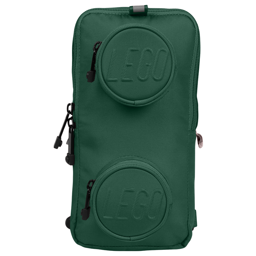 Sling bag LEGO Signature Brick 1x2 - Verde închis – imagine 3