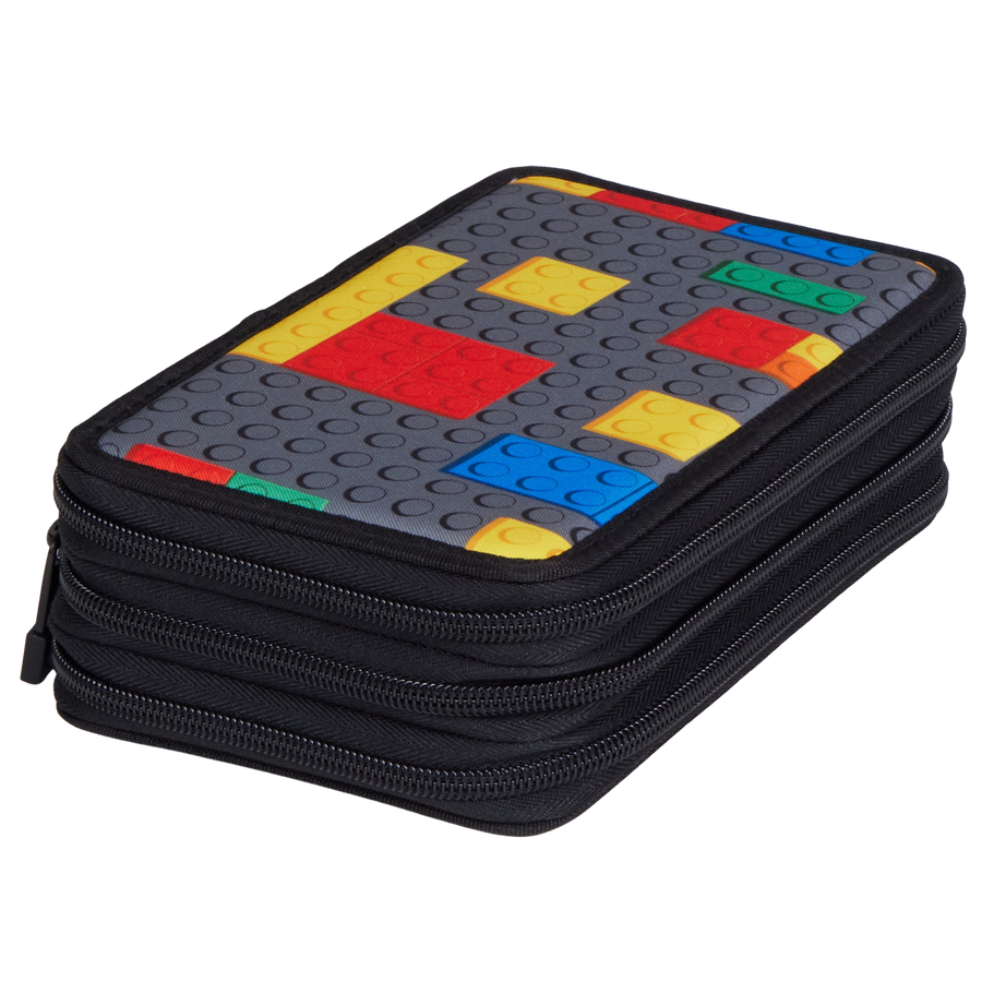 Penar echipat cu 3 compartimente LEGO Colorful Bricks – imagine 3