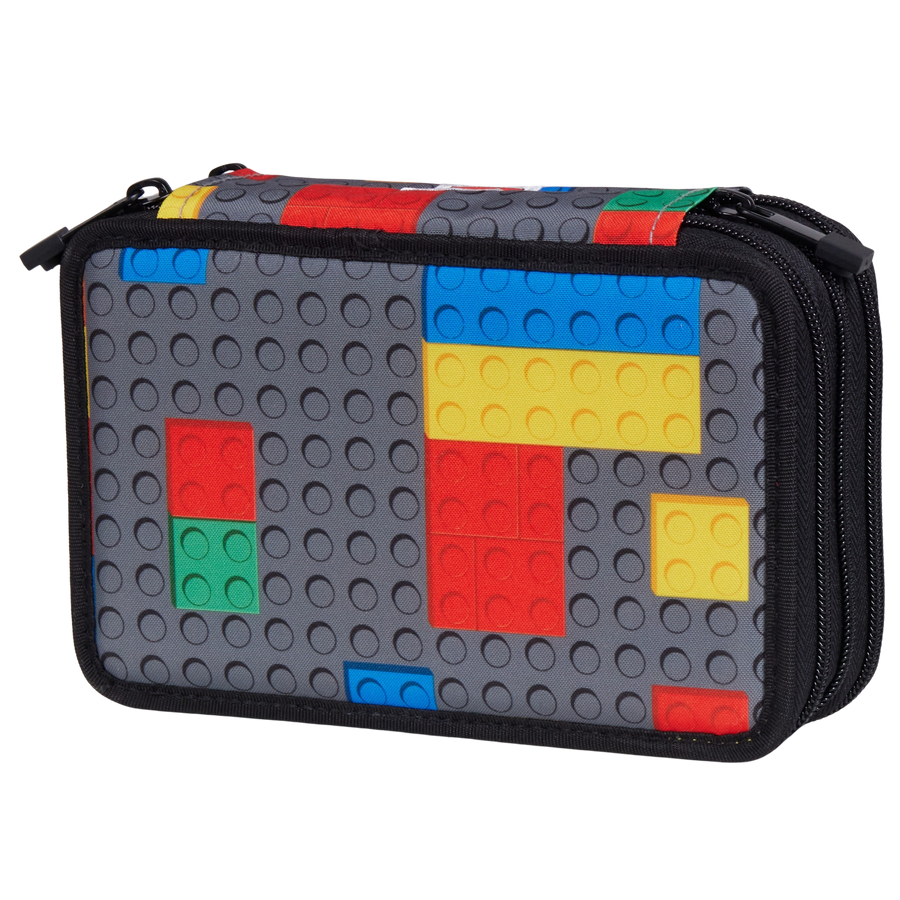 Penar echipat cu 3 compartimente LEGO Colorful Bricks
