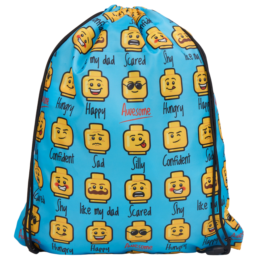 Sac sport LEGO Minifigurine Albastru – imagine 2