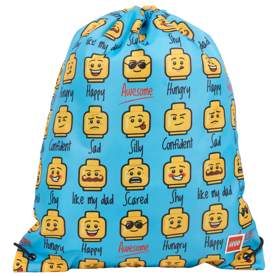 Sac sport LEGO Minifigurine Albastru