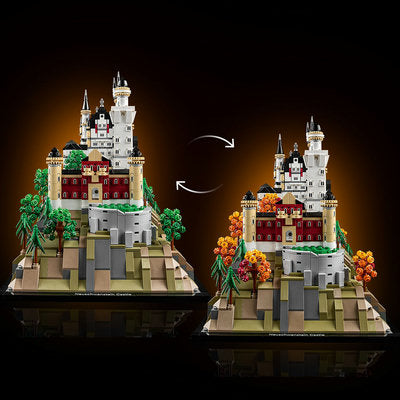 LEGO Architecture 21063 — Castelul Neuschwanstein – imagine 9