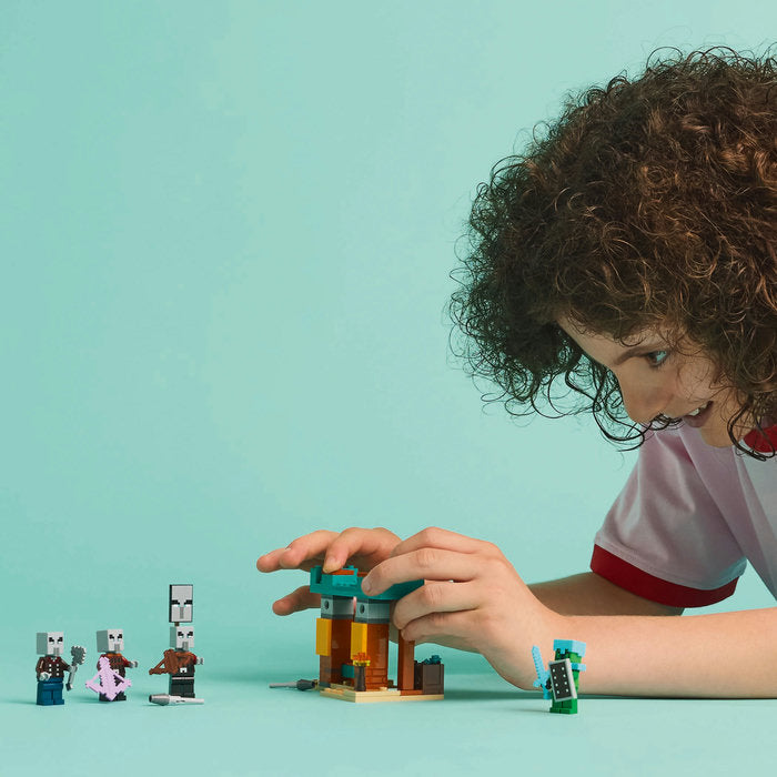 LEGO Minecraft 21267 — Patrula Illager în desert – imagine 8