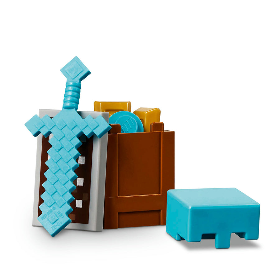 LEGO Minecraft 21267 — Patrula Illager în desert – imagine 7
