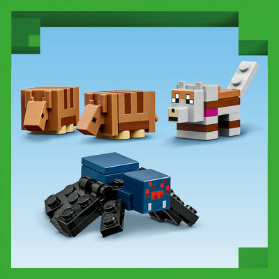 LEGO Minecraft 21269 — Expeditia de minerit cu Tatu – imagine 9