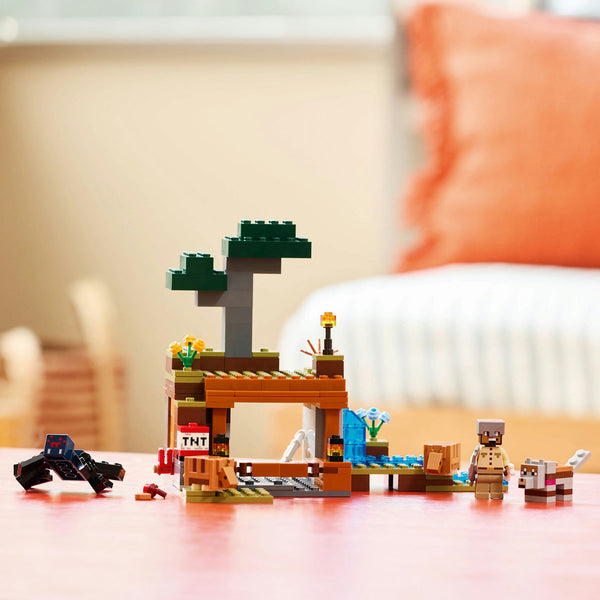 LEGO Minecraft 21269 — Expeditia de minerit cu Tatu – imagine 6