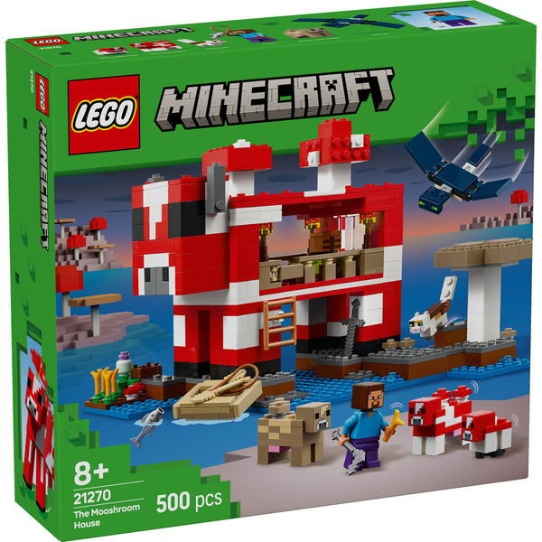 LEGO Minecraft 21270 — Casa Mooshroom – imagine 2