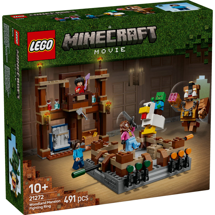 LEGO Minecraft 21272 — Ring de lupta la conacul din padure – imagine 2