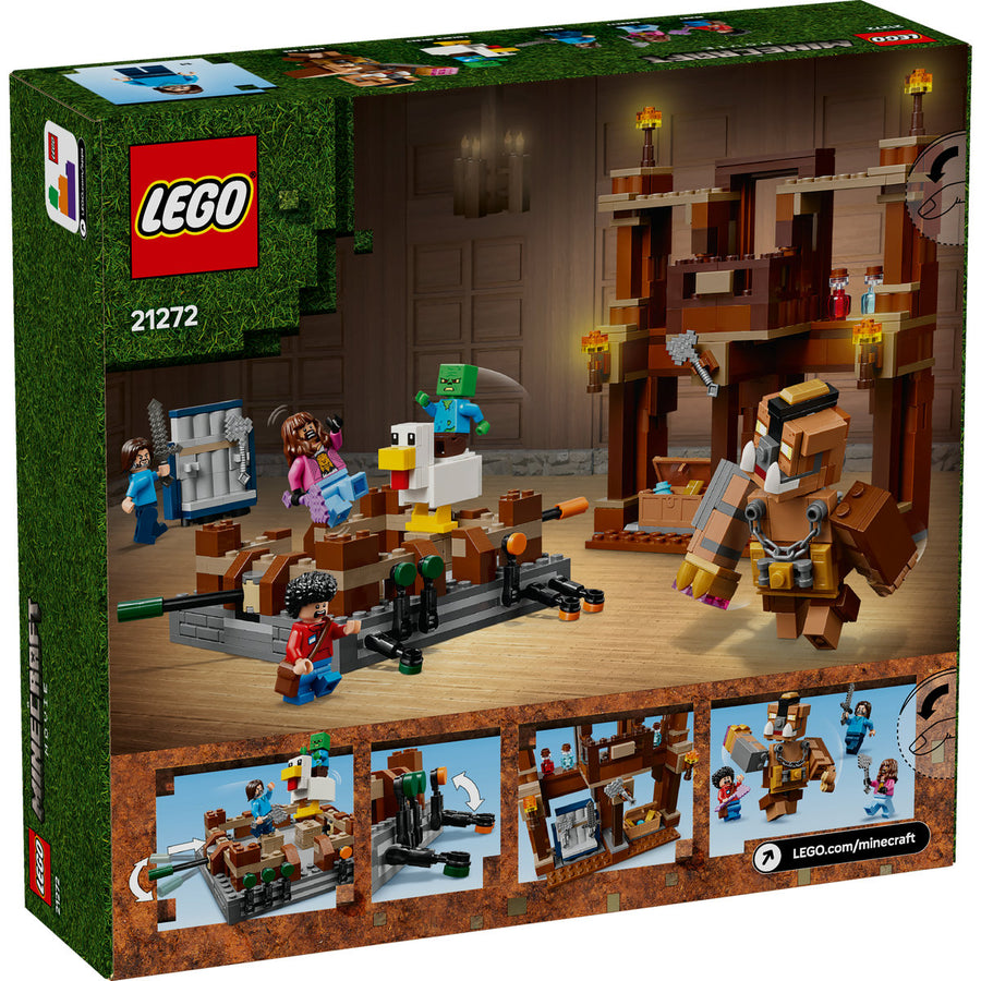 LEGO Minecraft 21272 — Ring de lupta la conacul din padure – imagine 3