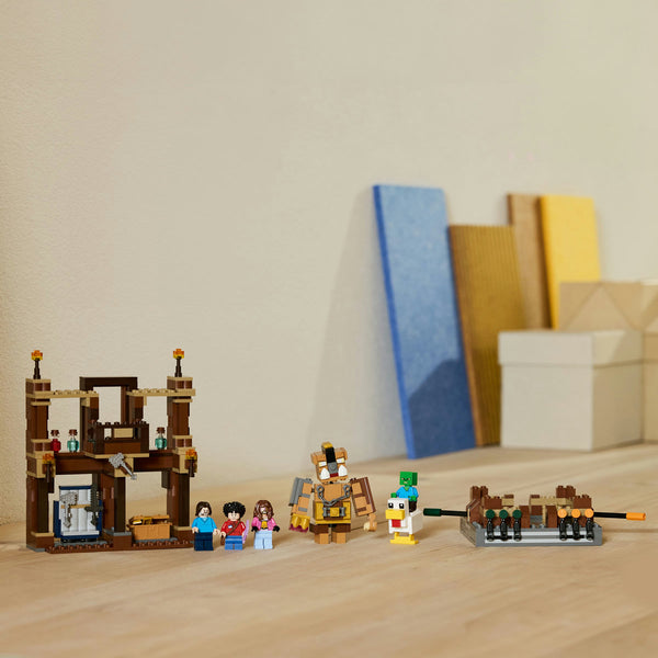 LEGO Minecraft 21272 — Ring de lupta la conacul din padure – imagine 6