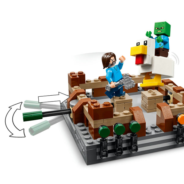LEGO Minecraft 21272 — Ring de lupta la conacul din padure – imagine 7