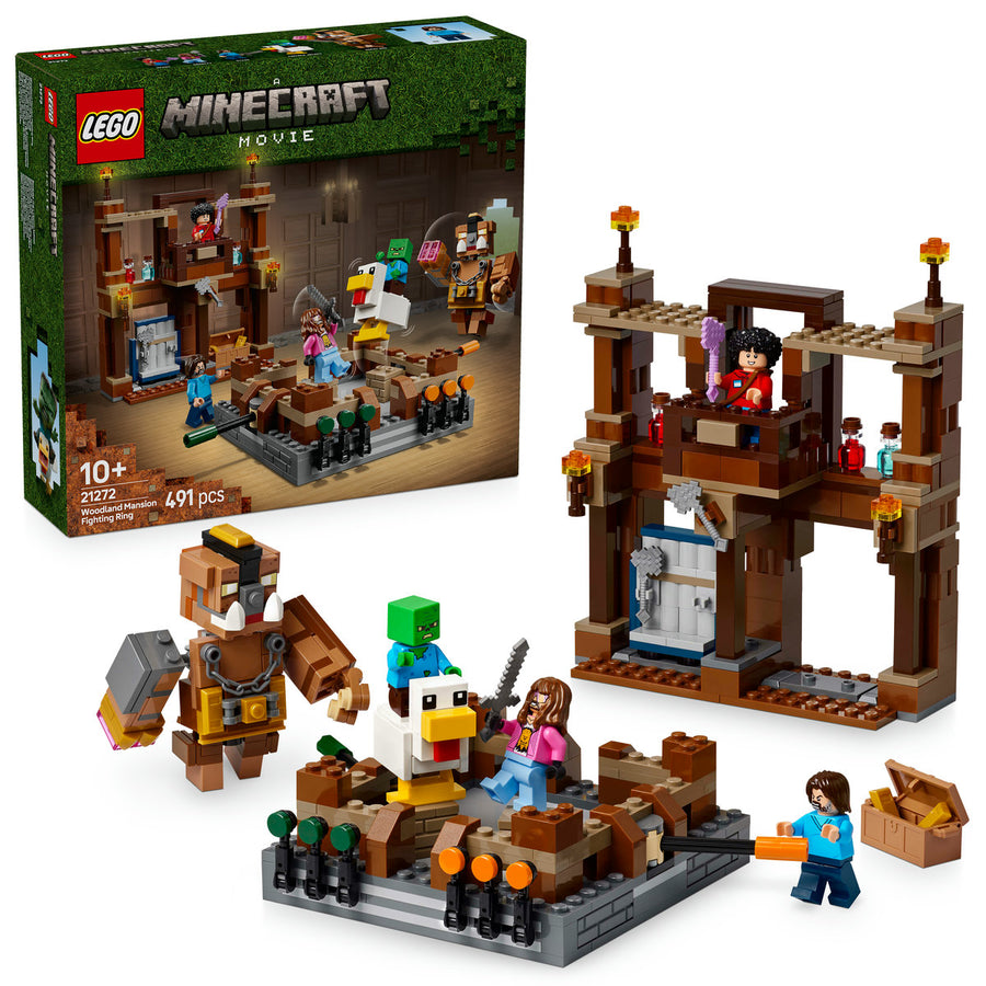 LEGO Minecraft 21272 — Ring de lupta la conacul din padure – imagine 1