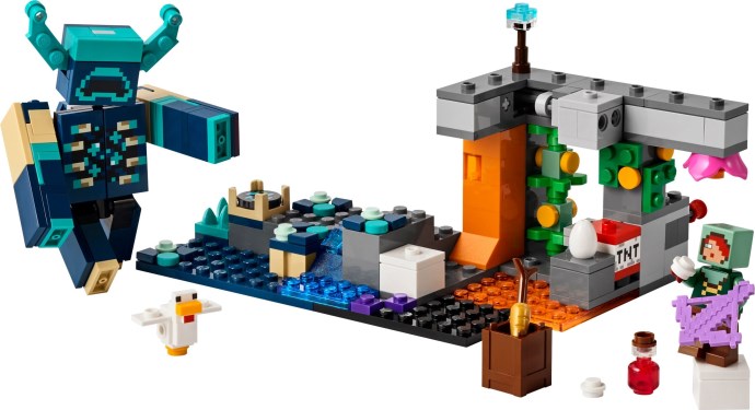 LEGO Minecraft 21274 — Întâlnirea cu Temnicerul