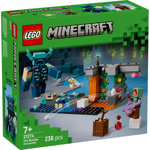 LEGO Minecraft 21274 — Întâlnirea cu Temnicerul – imagine 2
