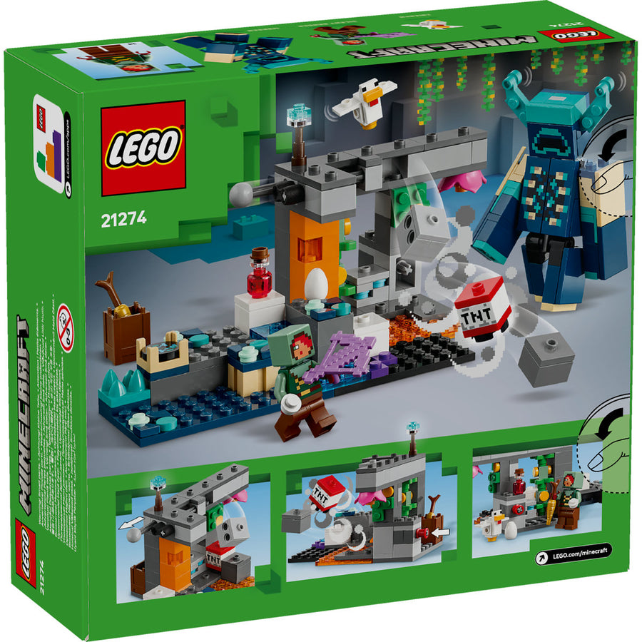 LEGO Minecraft 21274 — Întâlnirea cu Temnicerul – imagine 3