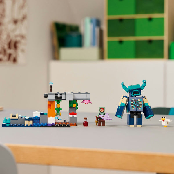 LEGO Minecraft 21274 — Întâlnirea cu Temnicerul – imagine 6