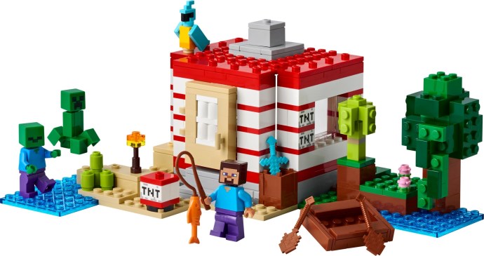 LEGO Minecraft 21275 — Casa TNT din junglă