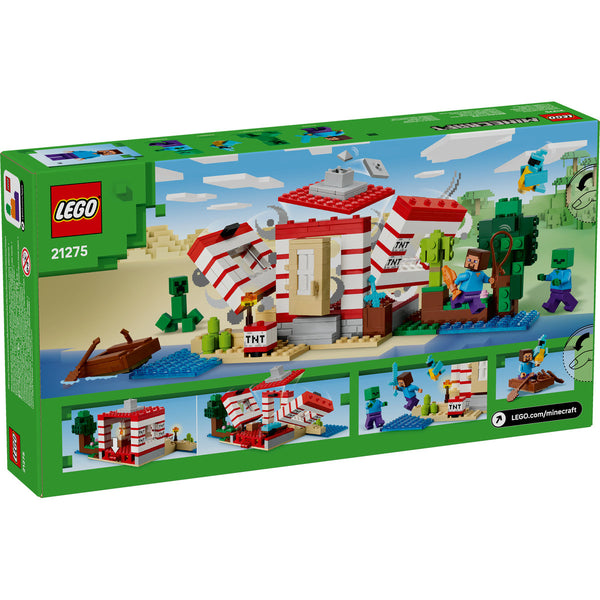 LEGO Minecraft 21275 — Casa TNT din junglă – imagine 3