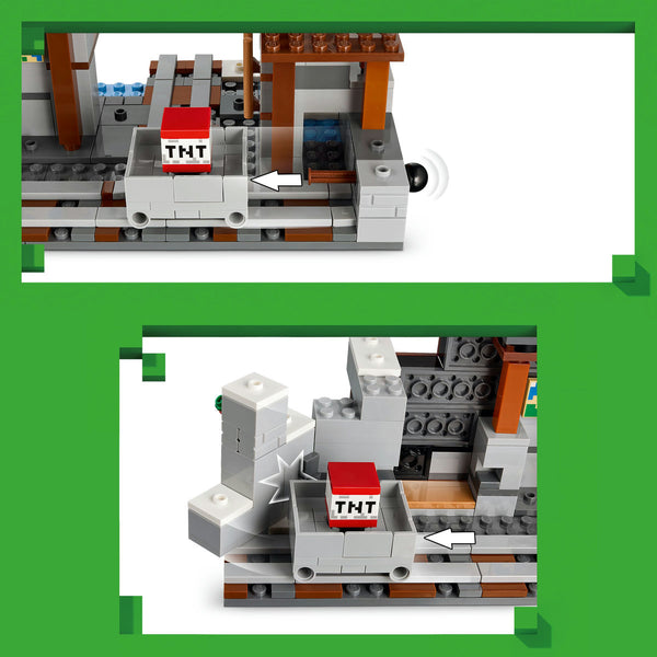 LEGO Minecraft 21277 — Mina Târnăcop – imagine 7