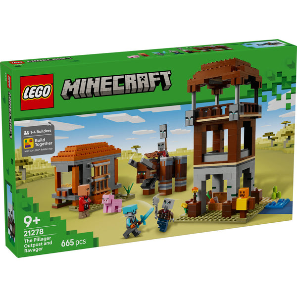 LEGO Minecraft 21278 — Avanpostul Jefuitorului și Distrugător – imagine 2