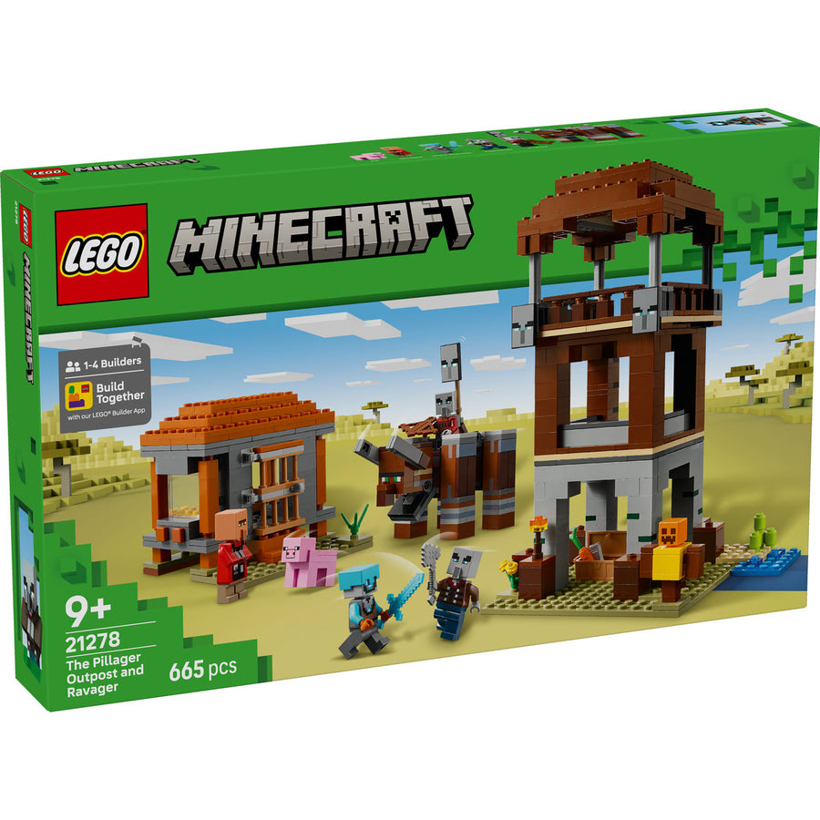 LEGO Minecraft 21278 — Avanpostul Jefuitorului și Distrugător – imagine 2