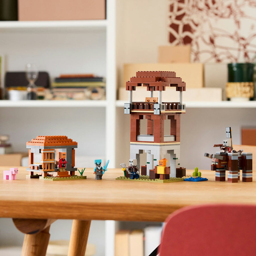 LEGO Minecraft 21278 — Avanpostul Jefuitorului și Distrugător – imagine 6