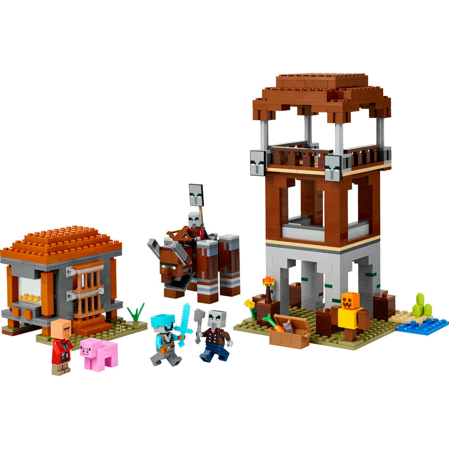 LEGO Minecraft 21278 — Avanpostul Jefuitorului și Distrugător – imagine 7