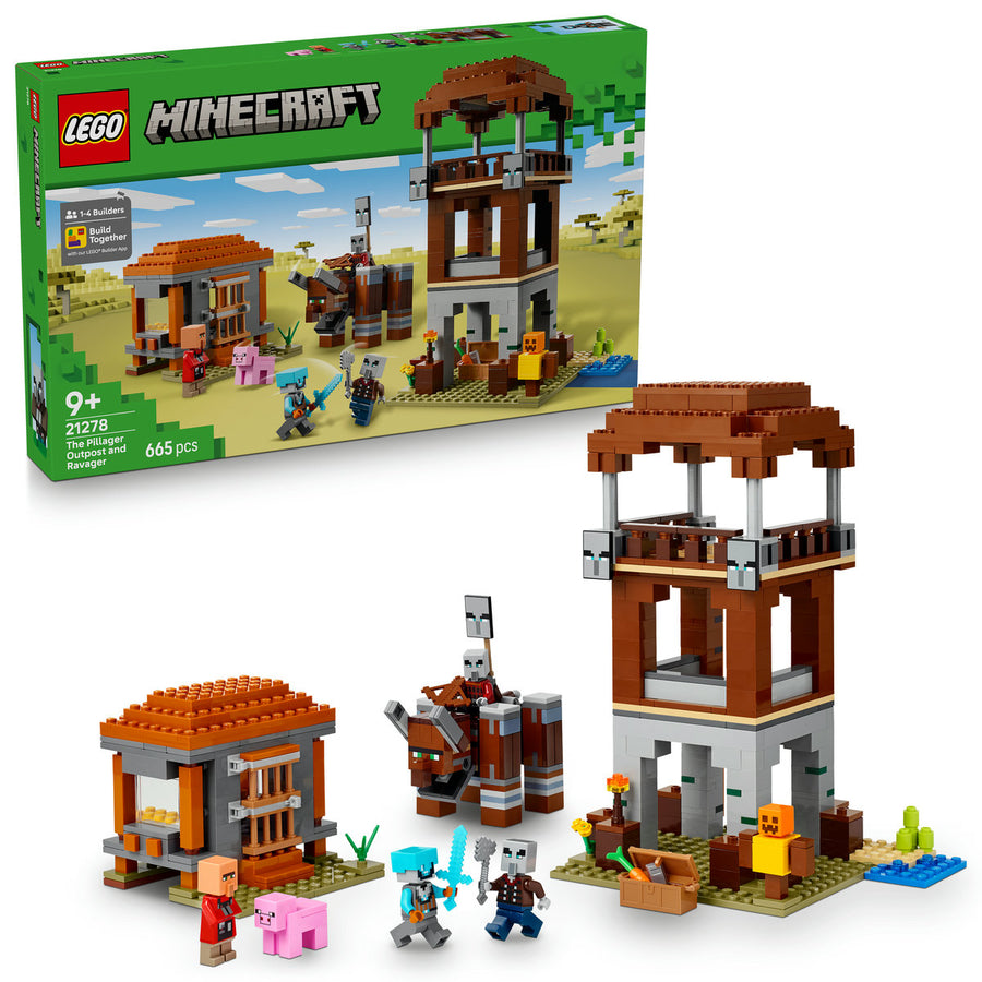 LEGO Minecraft 21278 — Avanpostul Jefuitorului și Distrugător – imagine 1