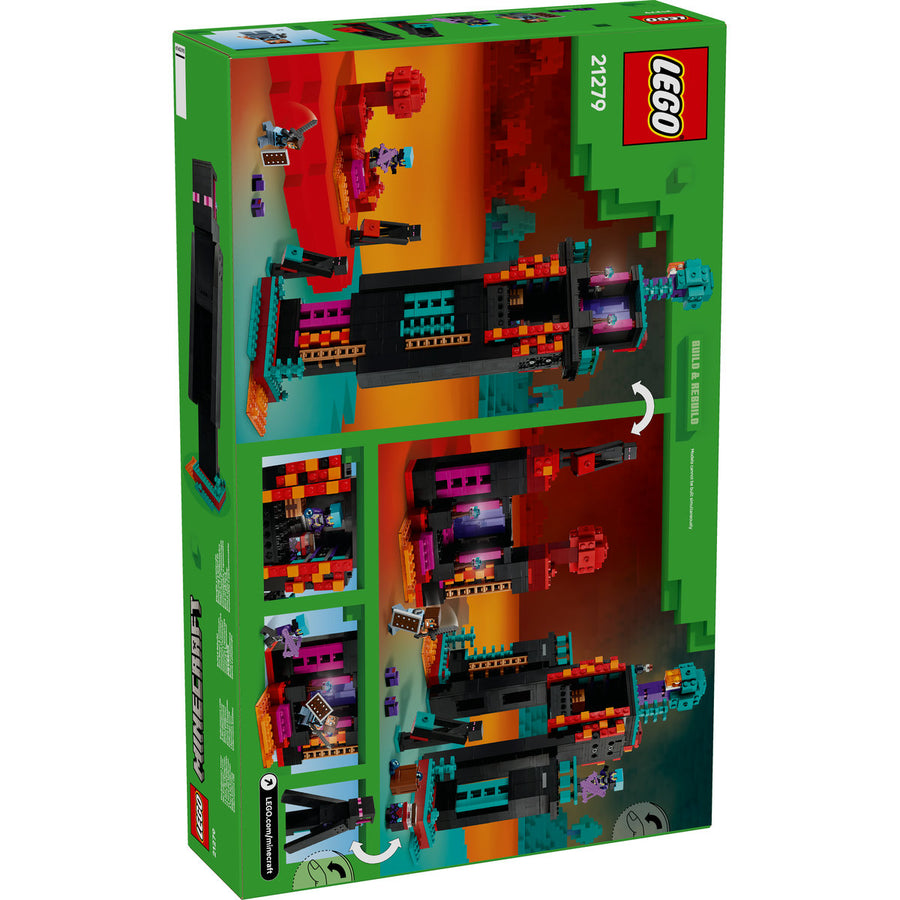 LEGO Minecraft 21279 — Turnul Enderman – imagine 3
