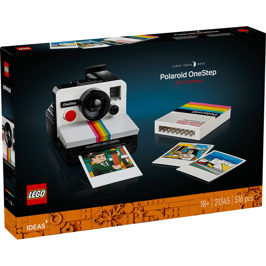 LEGO Ideas 21345 — Camera foto Polaroid OneStep SX-70 – imagine 2