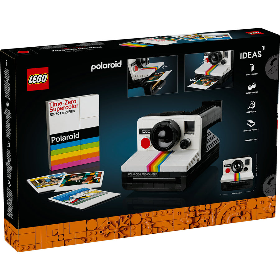 LEGO Ideas 21345 — Camera foto Polaroid OneStep SX-70 – imagine 3