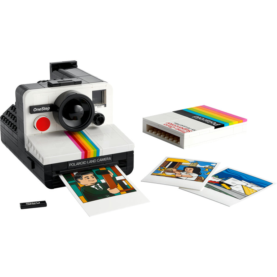 LEGO Ideas 21345 — Camera foto Polaroid OneStep SX-70 – imagine 7