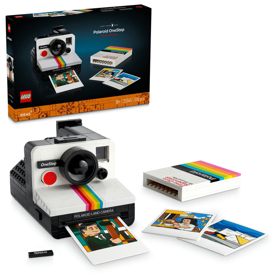 LEGO Ideas 21345 — Camera foto Polaroid OneStep SX-70 – imagine 1