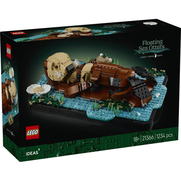 LEGO Ideas 21366 — Vidre plutind pe apă – imagine 2